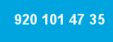 920 101 47 35